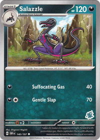Salazzle - Darkrai Deck - Battle Academy 2024 (BA24) #140/197 - Uncommon Pokémon Trading Card