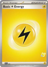 Basic Lightning Energy - Pikachu 3 - Battle Academy 2024 (BA24) #004 - Common Pokémon Trading Card