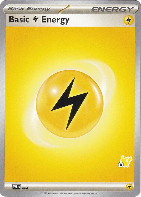 Basic Lightning Energy - Pikachu 8 - Battle Academy 2024 Pokémon trading card