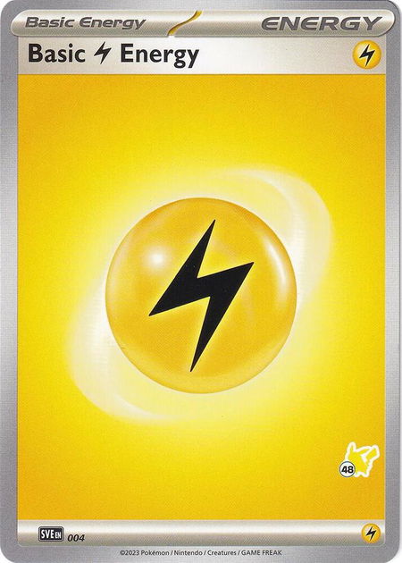 Basic Lightning Energy - Pikachu 48 - Battle Academy 2024 Pokémon trading card