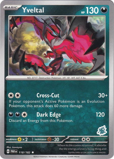 Yveltal - Darkrai Deck - Battle Academy 2024 Pokémon trading card