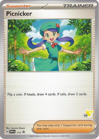 Picnicker - Pikachu 26 - Battle Academy 2024 (BA24) #114 - Promo Pokémon Trading Card