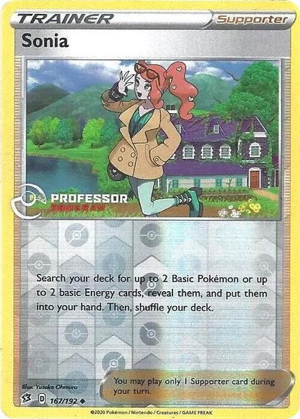 Sonia - 167/192 (2022) trading card from Professor Program Promos Sonia - 167/192 (2022) - Professor Program Promos Pokémon trading card