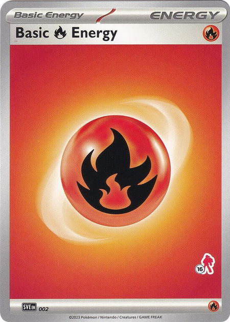 Basic Fire Energy - Armarouge 16 - Battle Academy 2024 Pokémon trading card