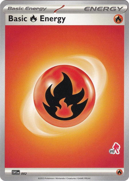 Basic Fire Energy - Armarouge 20 - Battle Academy 2024 Pokémon trading card