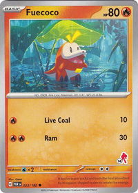 Fuecoco - Armarouge 14 - Battle Academy 2024 (BA24) #023/182 - Common Pokémon Trading Card