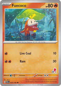 Fuecoco - Armarouge 42 - Battle Academy 2024 (BA24) #023/182 - Common Pokémon Trading Card