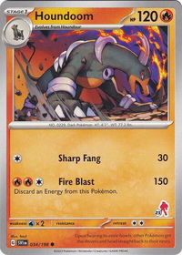 Houndoom - Armarouge 23 - Battle Academy 2024 (BA24) #034/198 - Common Pokémon Trading Card