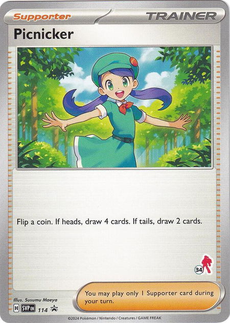 Picnicker - Armarouge 34 - Battle Academy 2024 Pokémon trading card