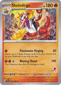 Skeledirge - Armarouge 36 - Battle Academy 2024 (BA24) #038/198 - Rare Pokémon Trading Card