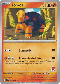 Torkoal - Armarouge 4 - Battle Academy 2024 (BA24) #035/198 - Uncommon Pokémon Trading Card