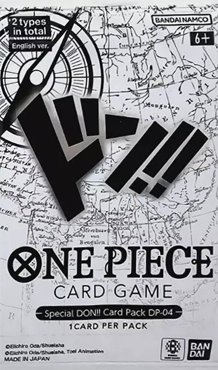 Special DON!! Card Pack DP-04 trading card from 500 Years in the Future Special DON!! Card Pack DP-04 - 500 Years in the Future One Piece trading card