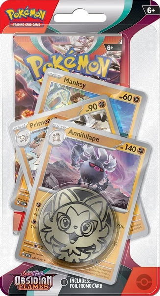 Obsidian Flames Single Blister Pack [Annihilape] - SV03: Obsidian Flames Pokémon trading card