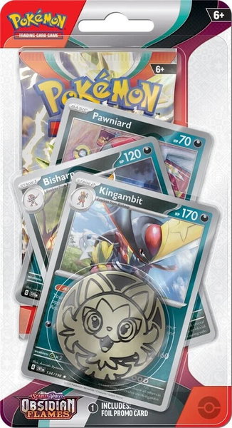 Obsidian Flames Single Blister Pack [Kingambit] - SV03: Obsidian Flames Pokémon trading card