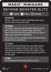 Magic Minigame: Beyond Booster Blitz - Universes Beyond: Assassin's Creed (ACR) #2 - Special Magic: The Gathering Trading Card