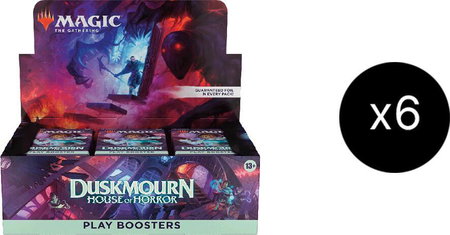 Duskmourn: House of Horror - Play Booster Display Case - Duskmourn: House of Horror Magic: The Gathering trading card