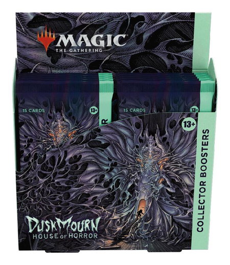 Duskmourn: House of Horror - Collector Booster Display trading card from Duskmourn: House of Horror Duskmourn: House of Horror - Collector Booster Display - Duskmourn: House of Horror Magic: The Gathering trading card