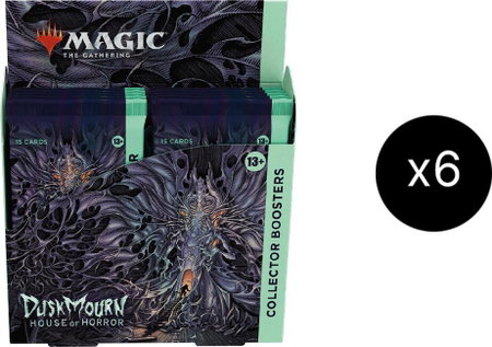 Duskmourn: House of Horror - Collector Booster Display Case trading card from Duskmourn: House of Horror Duskmourn: House of Horror - Collector Booster Display Case - Duskmourn: House of Horror Magic: The Gathering trading card