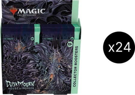 Duskmourn: House of Horror - Collector Booster Display Master Case - Duskmourn: House of Horror Magic: The Gathering trading card