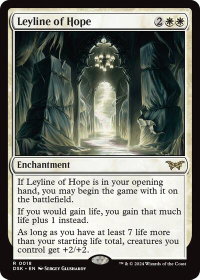 Leyline of Hope - Duskmourn: House of Horror (DSK) #18 - Rare Magic: The Gathering Trading Card