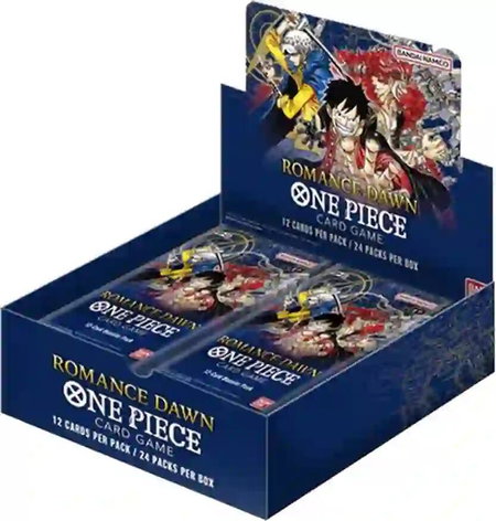 Romance Dawn - Booster Box (Wave 2 - White) - Romance Dawn One Piece trading card