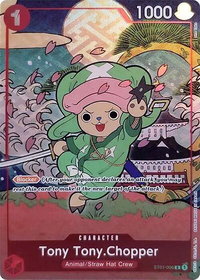 Tony Tony.Chopper (English Version 1st Anniversary Set) - One Piece Promotion Cards (OP-PR) #ST01-006 - Common One Piece Trading Card