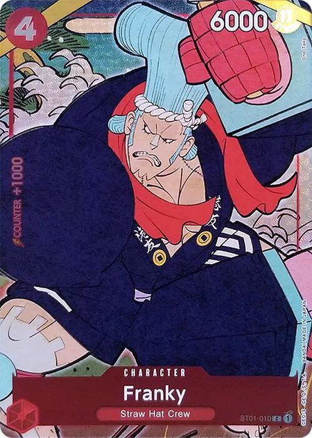 Franky (English Version 1st Anniversary Set) - One Piece Promotion Cards One Piece trading card