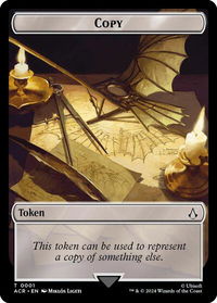 Copy Token - Universes Beyond: Assassin's Creed (ACR) #1 - Token Magic: The Gathering Trading Card