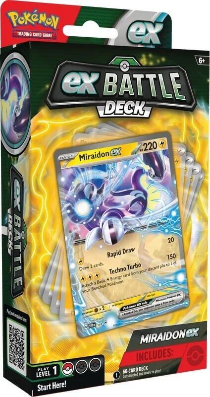 ex Battle Deck [Miraidon ex] - Miscellaneous Cards & Products Pokémon trading card