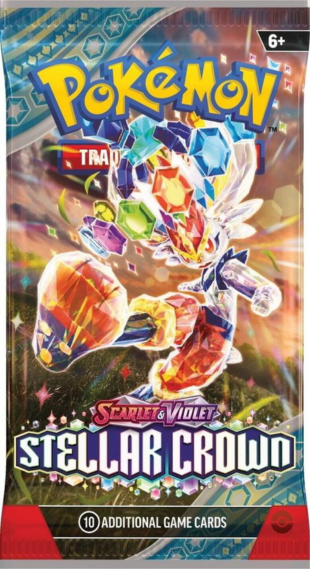 Stellar Crown Booster Pack - SV07: Stellar Crown Pokémon trading card