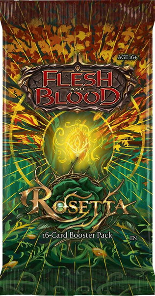 Rosetta Booster Pack - Rosetta Flesh and Blood trading card