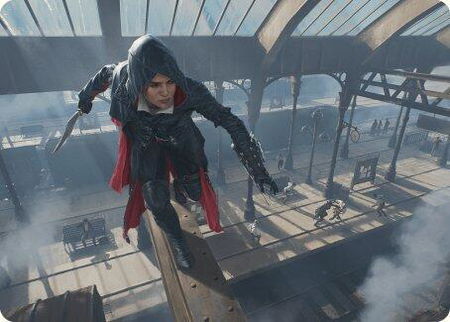 Evie Frye Art Card - Art Series: Universes Beyond: Assassin's Creed Magic: The Gathering trading card