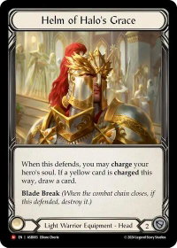 Helm of Halo's Grace - Armory Deck: Boltyn  #ASB003 - Majestic Flesh and Blood Trading Card
