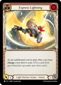 Express Lightning (Red) - Armory Deck: Boltyn  #ASB010 - Common Flesh and Blood Trading Card