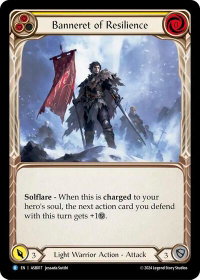 Banneret of Resilience - Armory Deck: Boltyn  #ASB017 - Rare Flesh and Blood Trading Card