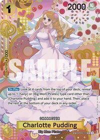 Charlotte Pudding (SP) - Two Legends (OP08) #OP03-112 - Rare One Piece Trading Card