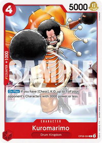 Kuromarimo - Two Legends (OP08) #OP08-004 - Common One Piece Trading Card