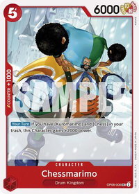 Chessmarimo - Two Legends (OP08) #OP08-006 - Uncommon One Piece Trading Card