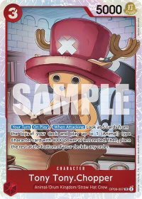 Tony Tony.Chopper (007) - Two Legends (OP08) #OP08-007 - Super Rare One Piece Trading Card