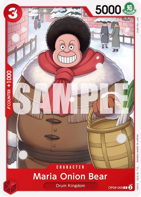 Maria Onion Bear - Two Legends One Piece trading card