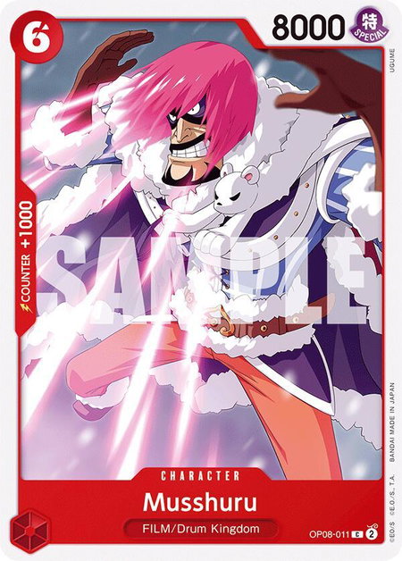 Musshuru - Two Legends One Piece trading card