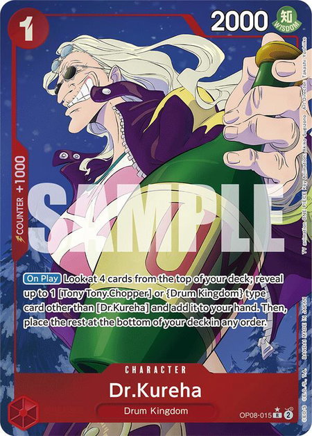 Dr.Kureha (Parallel) - Two Legends One Piece trading card