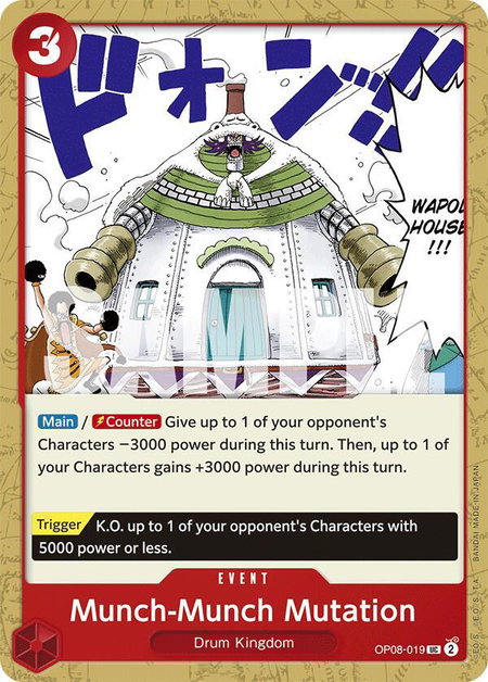 Munch-Munch Mutation - Two Legends One Piece trading card