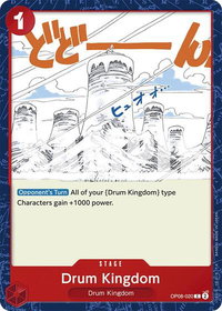 Drum Kingdom - Two Legends (OP08) #OP08-020 - Common One Piece Trading Card