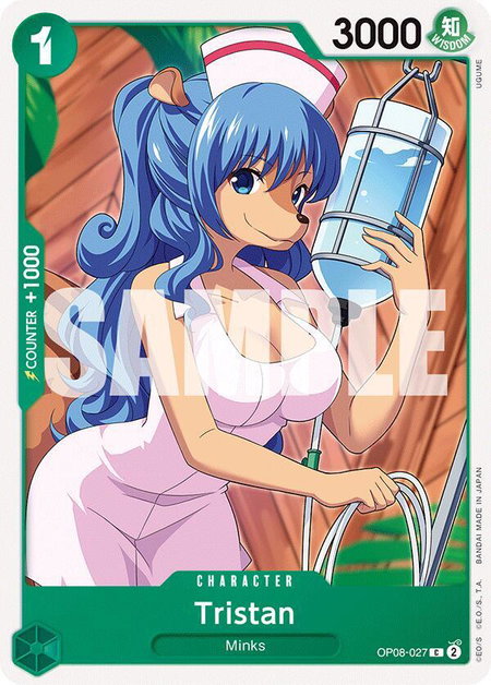 Tristan - Two Legends One Piece trading card