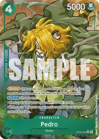 Pedro (Parallel) - Two Legends (OP08) #OP08-030 - Rare One Piece Trading Card