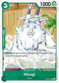 Miyagi - Two Legends (OP08) #OP08-031 - Common One Piece Trading Card