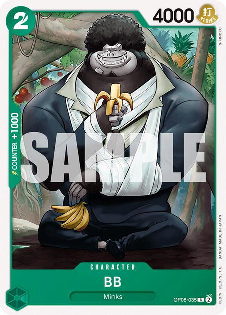 BB - Two Legends One Piece trading card