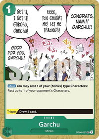Garchu - Two Legends (OP08) #OP08-037 - Uncommon One Piece Trading Card