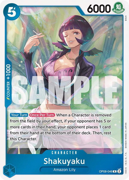 Shakuyaku - Two Legends One Piece trading card